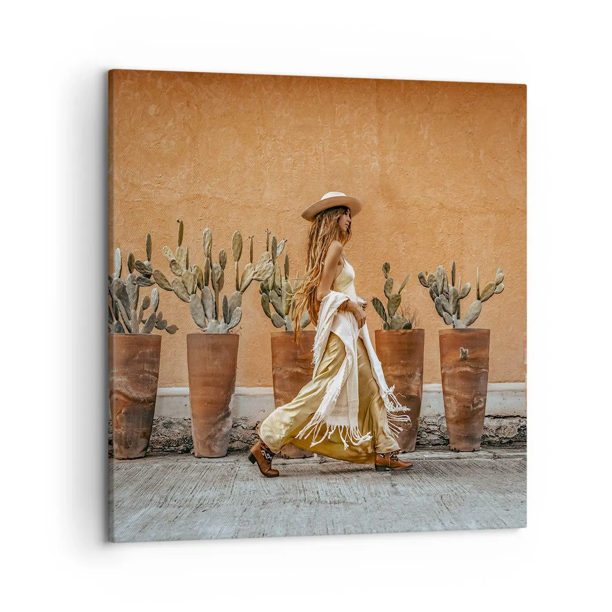 Obraz na płótnie - W stylu hippie - 50x50 cm