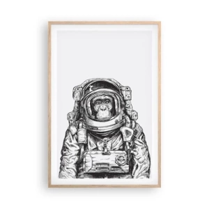 Plakat w ramie jasny dąb - Alternatywna ewolucja - 61x91 cm