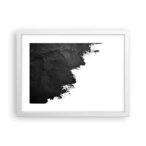 Plakat w białej ramie - Żywioły: ziemia - 40x30 cm