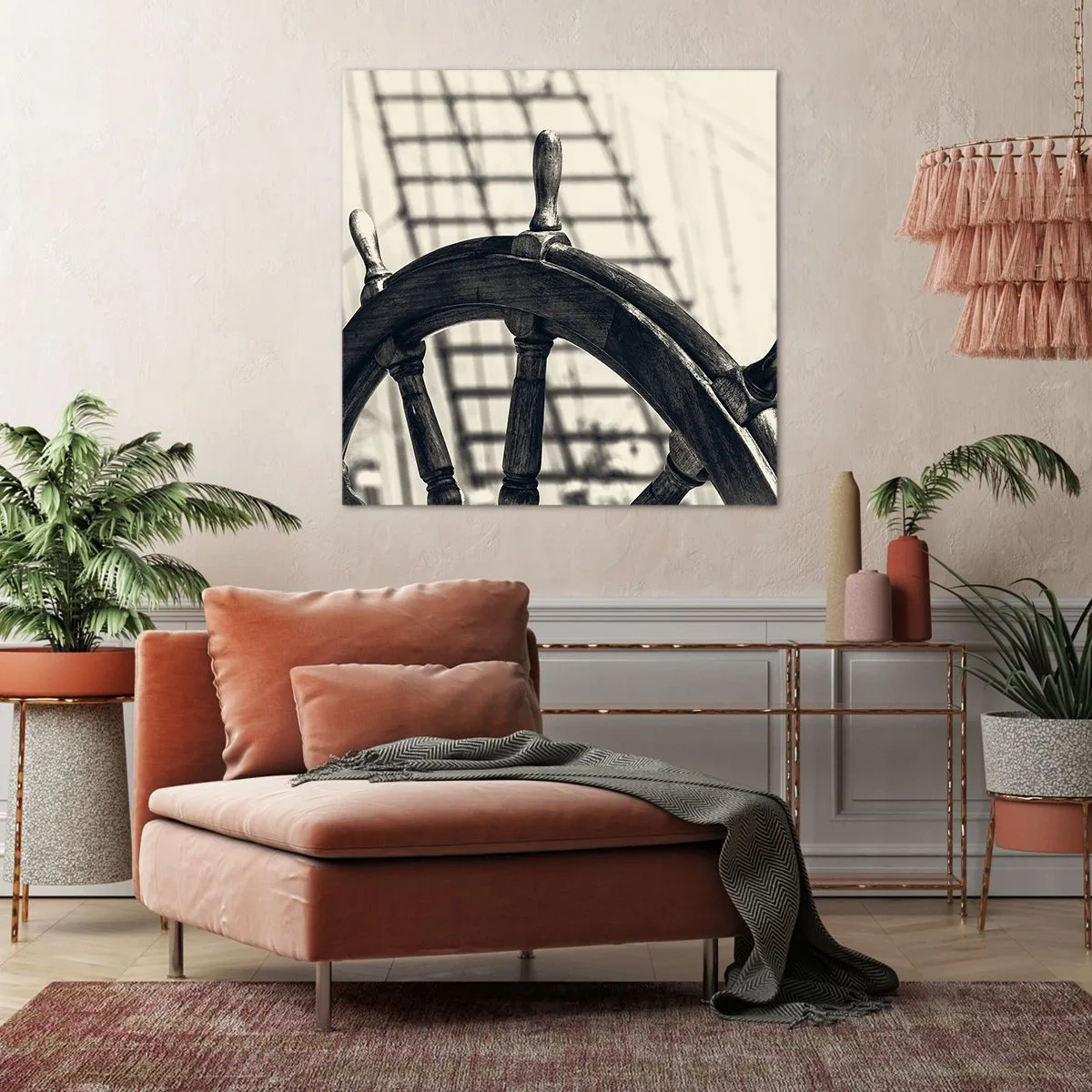 Obraz na płótnie - Morskie opowieści - 70x70 cm