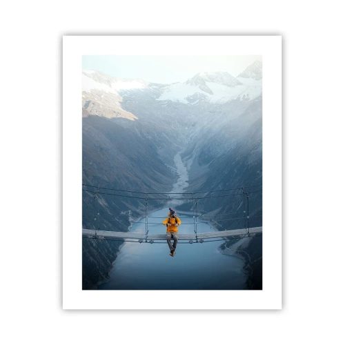 Plakat - Zachwycony w zawieszeniu - 40x50 cm