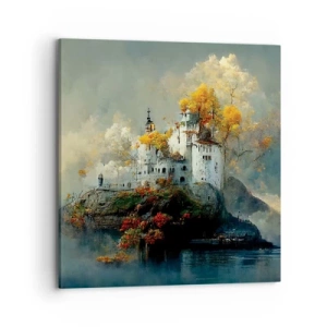 Obraz na płótnie - Początek romantycznej opowieści - 70x70 cm
