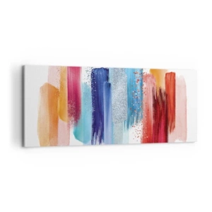 Obraz na płótnie - W górę i w dół  - 100x40 cm