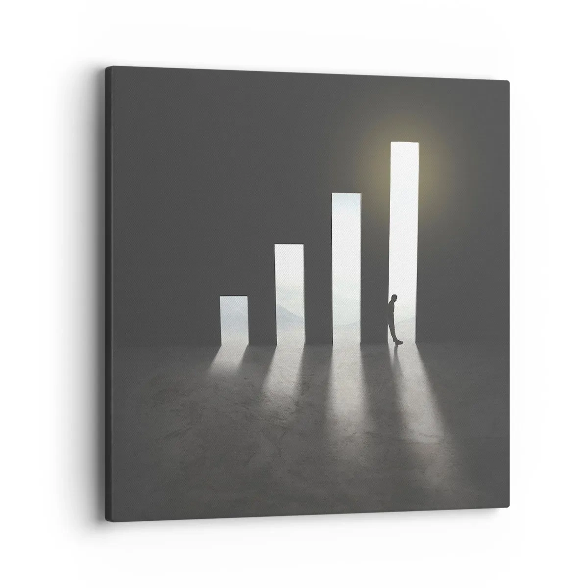 Obraz na płótnie - Sukces – impresja - 40x40 cm