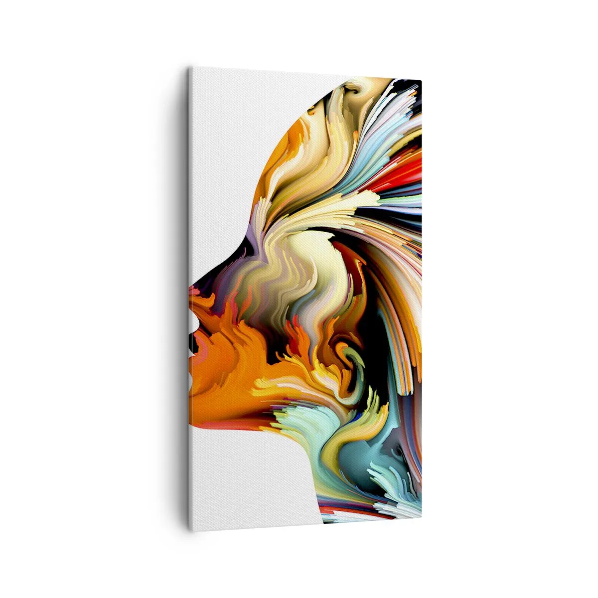 Obraz na płótnie - Eksplozja wyobraźni - 45x80 cm