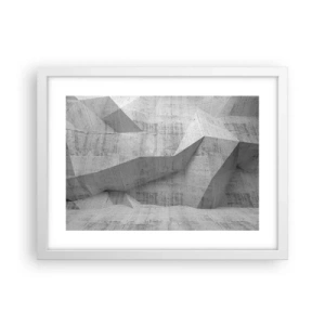 Plakat w białej ramie - Prawdziwe wyzwanie - 40x30 cm