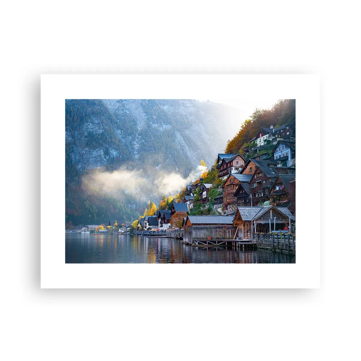 Plakat - Alpejskie klimaty - 40x30 cm
