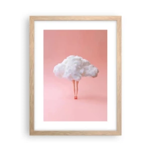 Plakat w ramie jasny dąb - Słodka obietnica - 30x40 cm