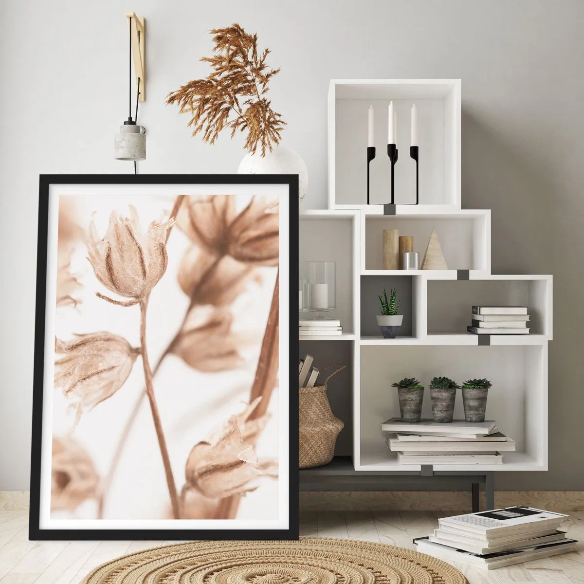 Plakat w czarnej ramie - Dzwonią na koniec lata - 40x50 cm