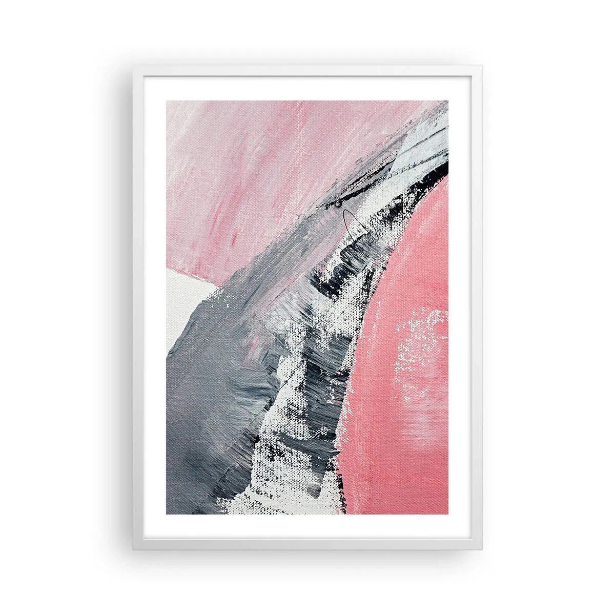 Plakat w białej ramie - Kompozycja dopasowana - 50x70 cm