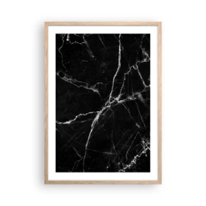 Plakat w ramie jasny dąb - Sekretne życie kamienia - 50x70 cm