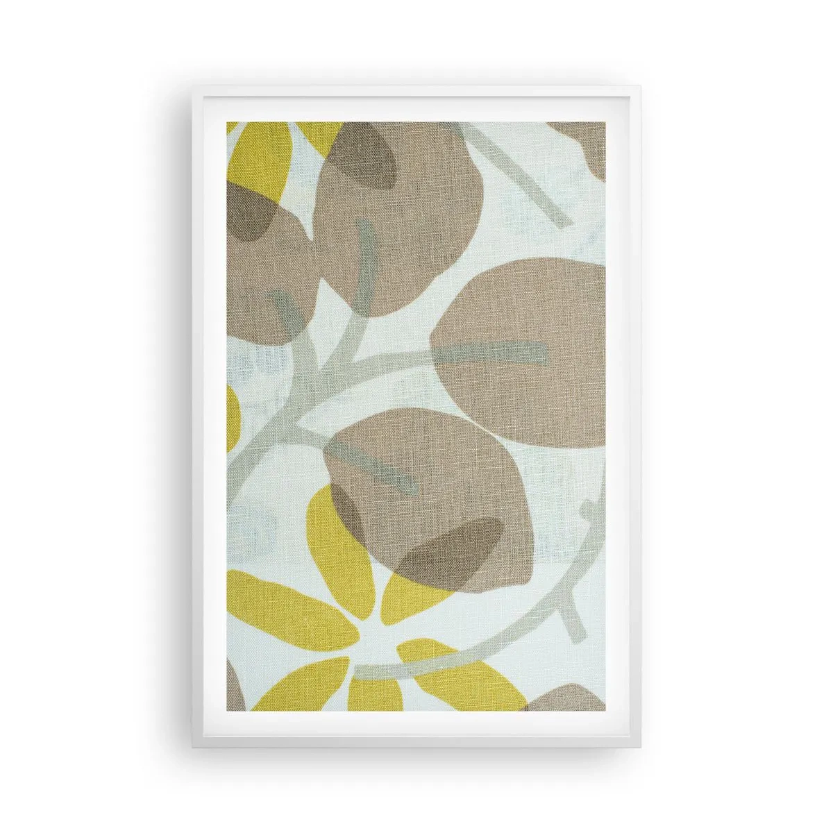 Plakat w białej ramie - Kompozycja w pełnym słońcu - 61x91 cm