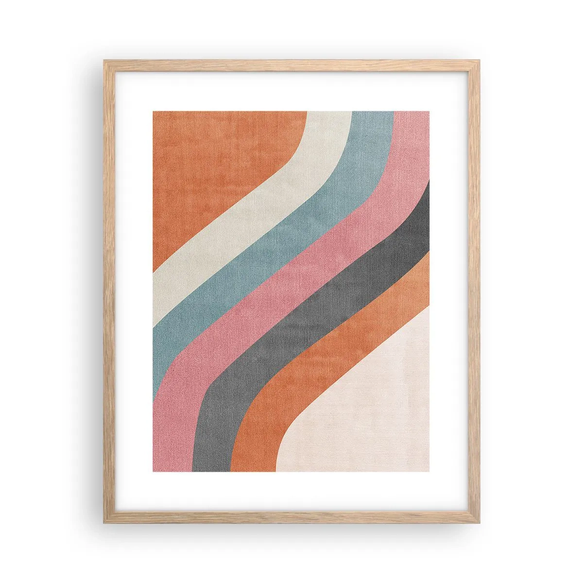 Plakat w ramie jasny dąb - Kompozycja diagonalna – ruch - 40x50 cm