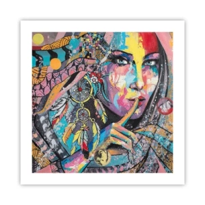 Plakat - Milcz, aż zrozumiesz - 50x50 cm