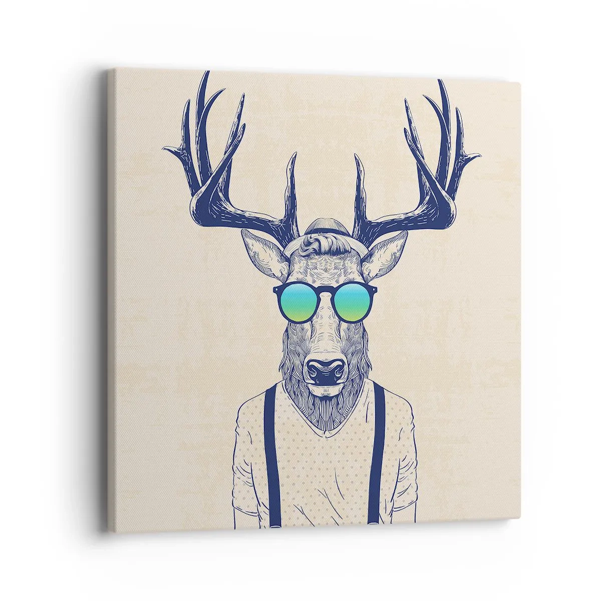 Obraz na płótnie - A kogo się spodziewałeś? - 40x40 cm