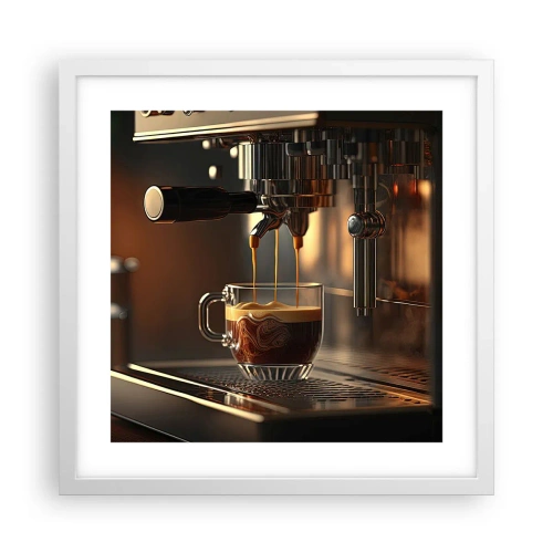 Plakat w białej ramie - Zmysłowa mikstura - 40x40 cm