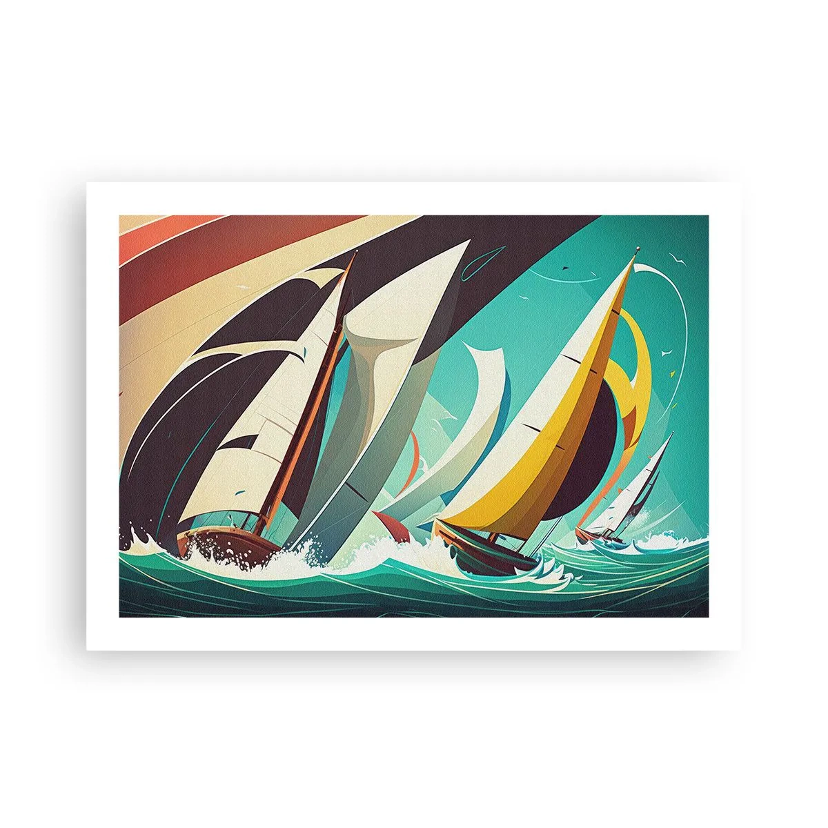 Plakat - Z żywiołami za pan brat - 70x50 cm