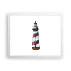 Plakat w białej ramie - Zawsze na straży - 50x40 cm