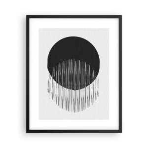 Plakat w czarnej ramie - Jego alter ego - 40x50 cm