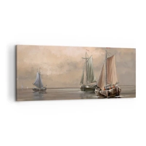 Obraz na płótnie - Powrót żeglarzy - 100x40 cm