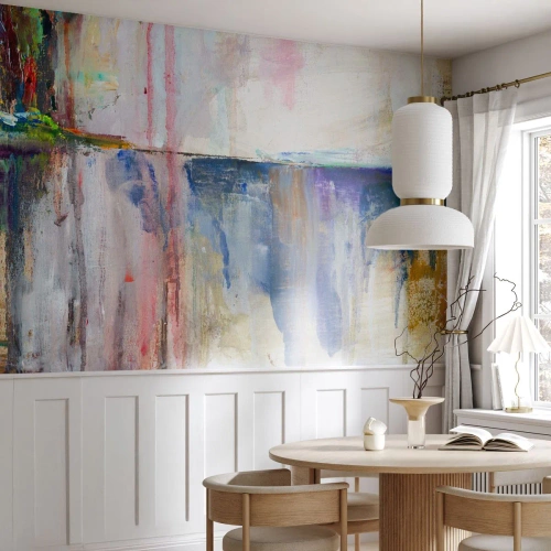 Fototapeta na wymiar Premium Sand - Barwne wrażenia i skojarzenia - Abstrakcja, Sztuka, Malarstwo