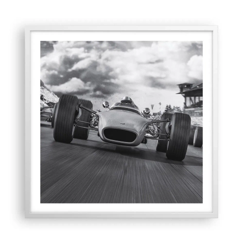 Plakat w białej ramie - Jest moc! - 60x60 cm