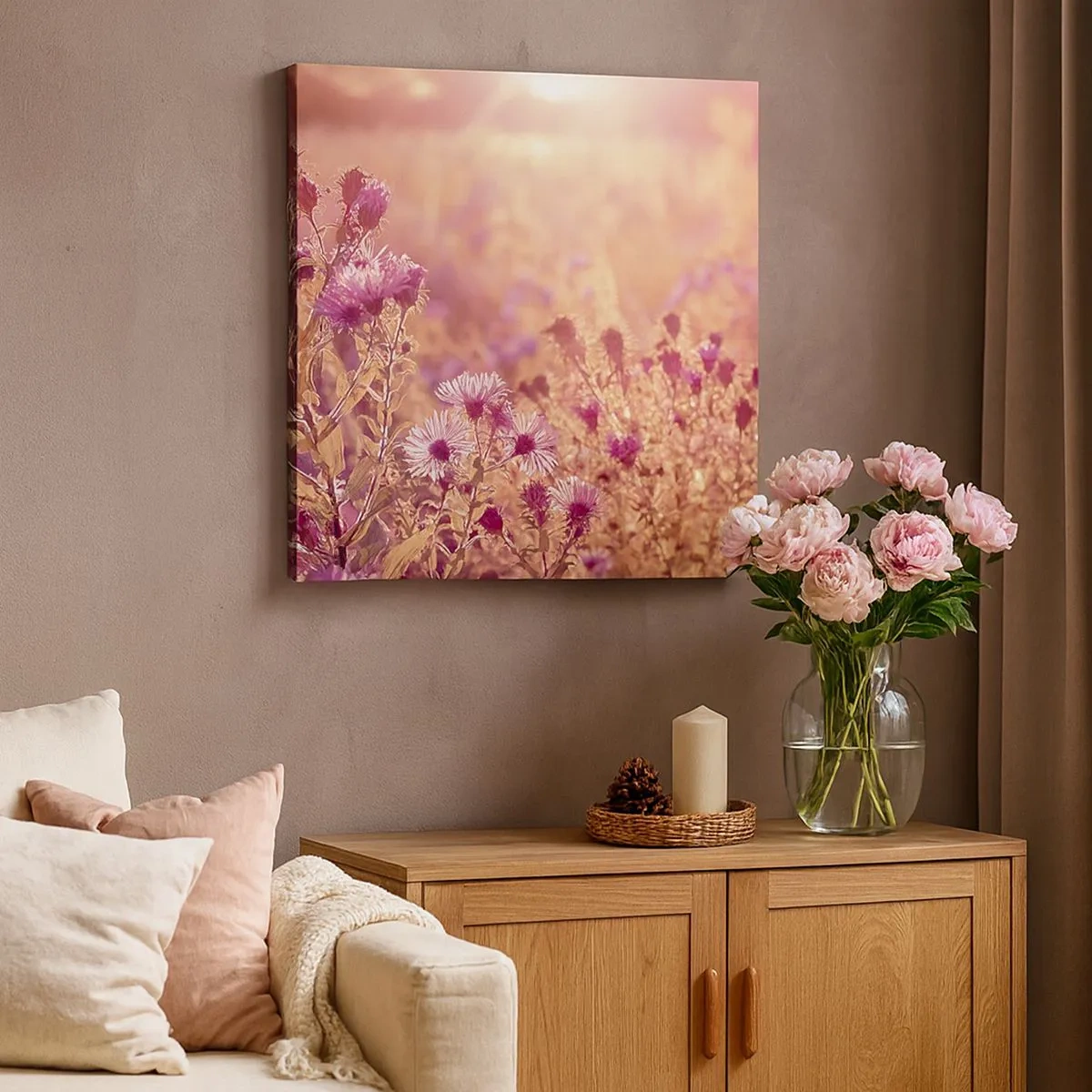 Obraz na płótnie - Przed odejściem lata - 30x30 cm