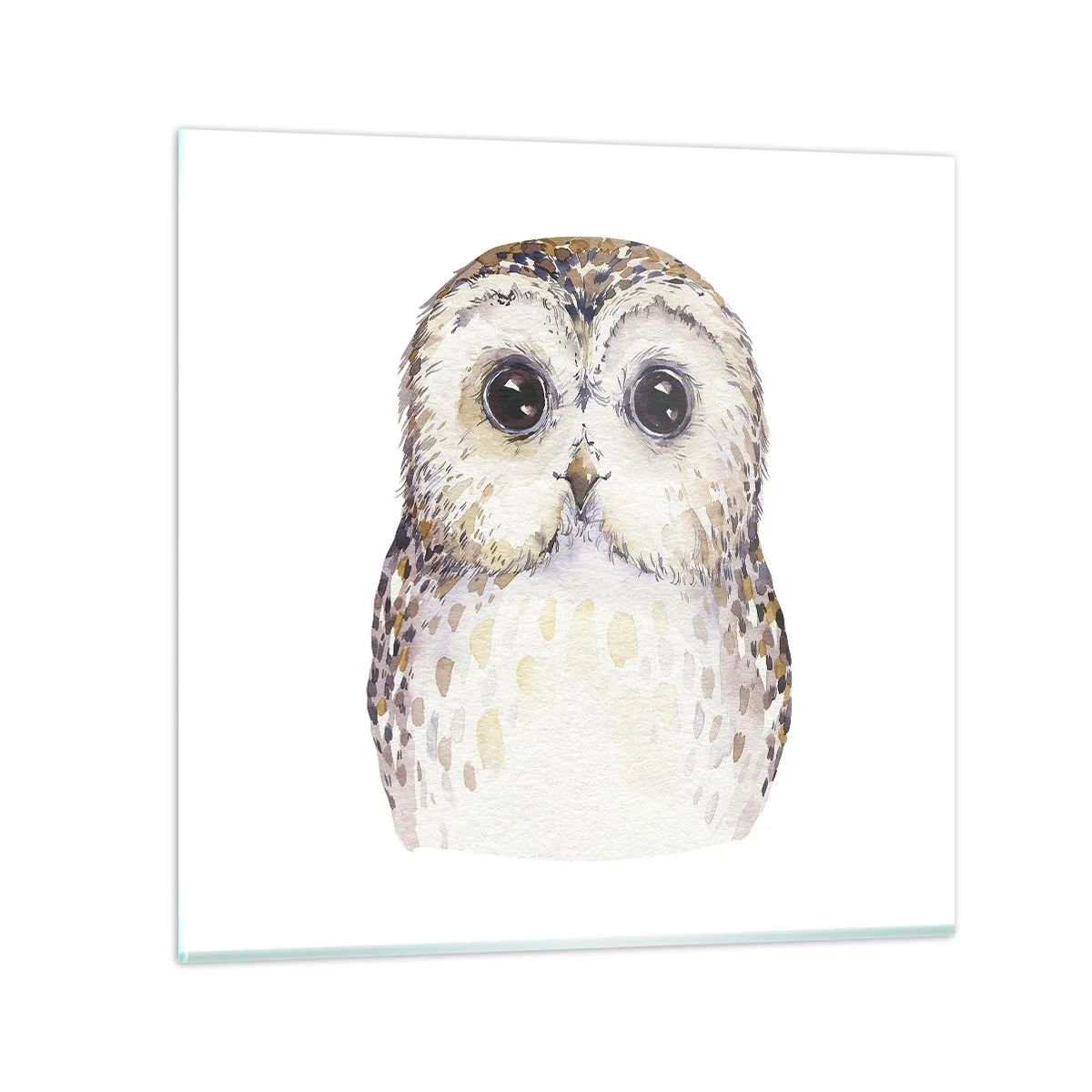 Obraz na szkle - Spójrz mi w oczy - 60x60 cm