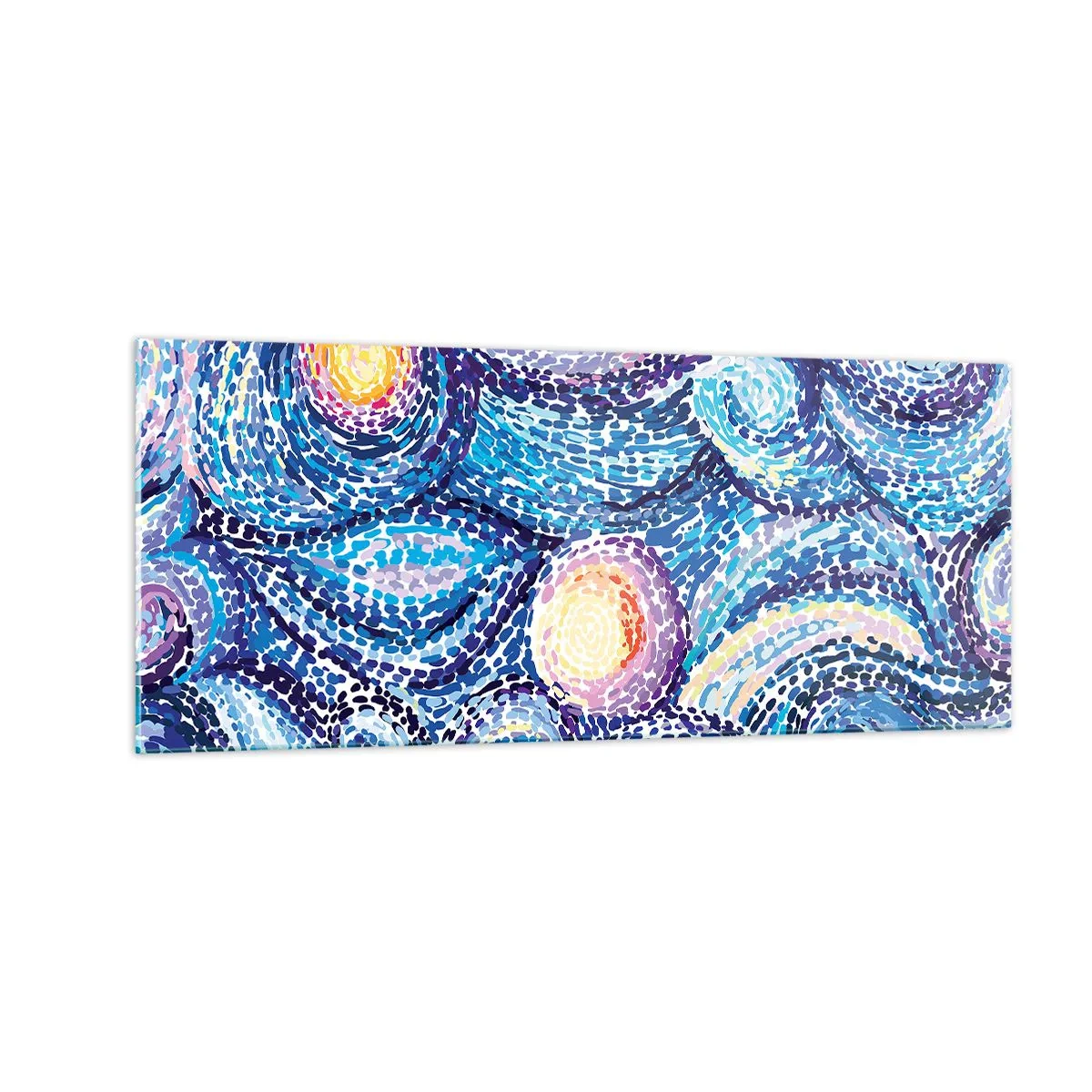 Obraz na szkle - Z obrazu van Gogha - 100x40 cm