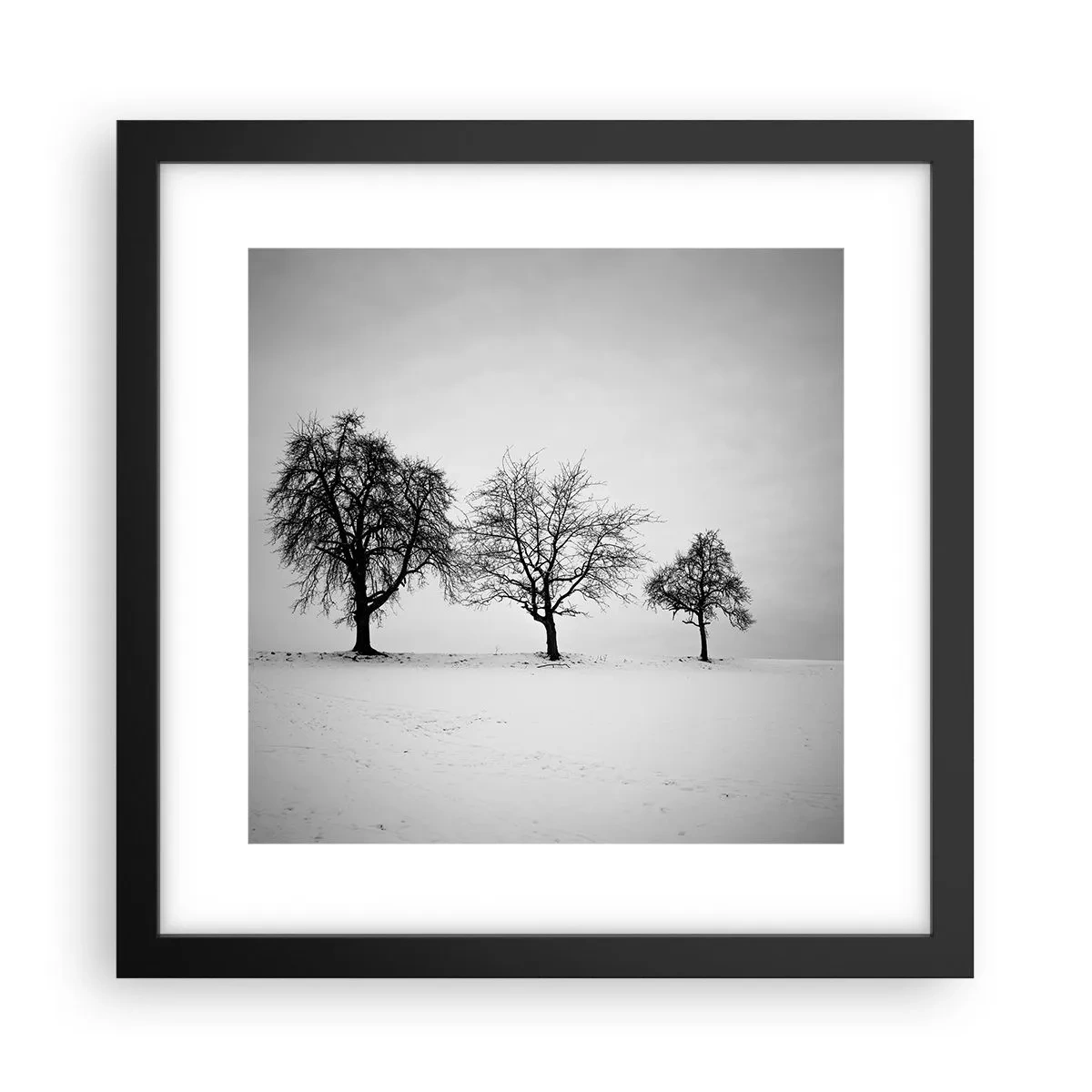 Plakat w czarnej ramie - O czym śnią? - 30x30 cm