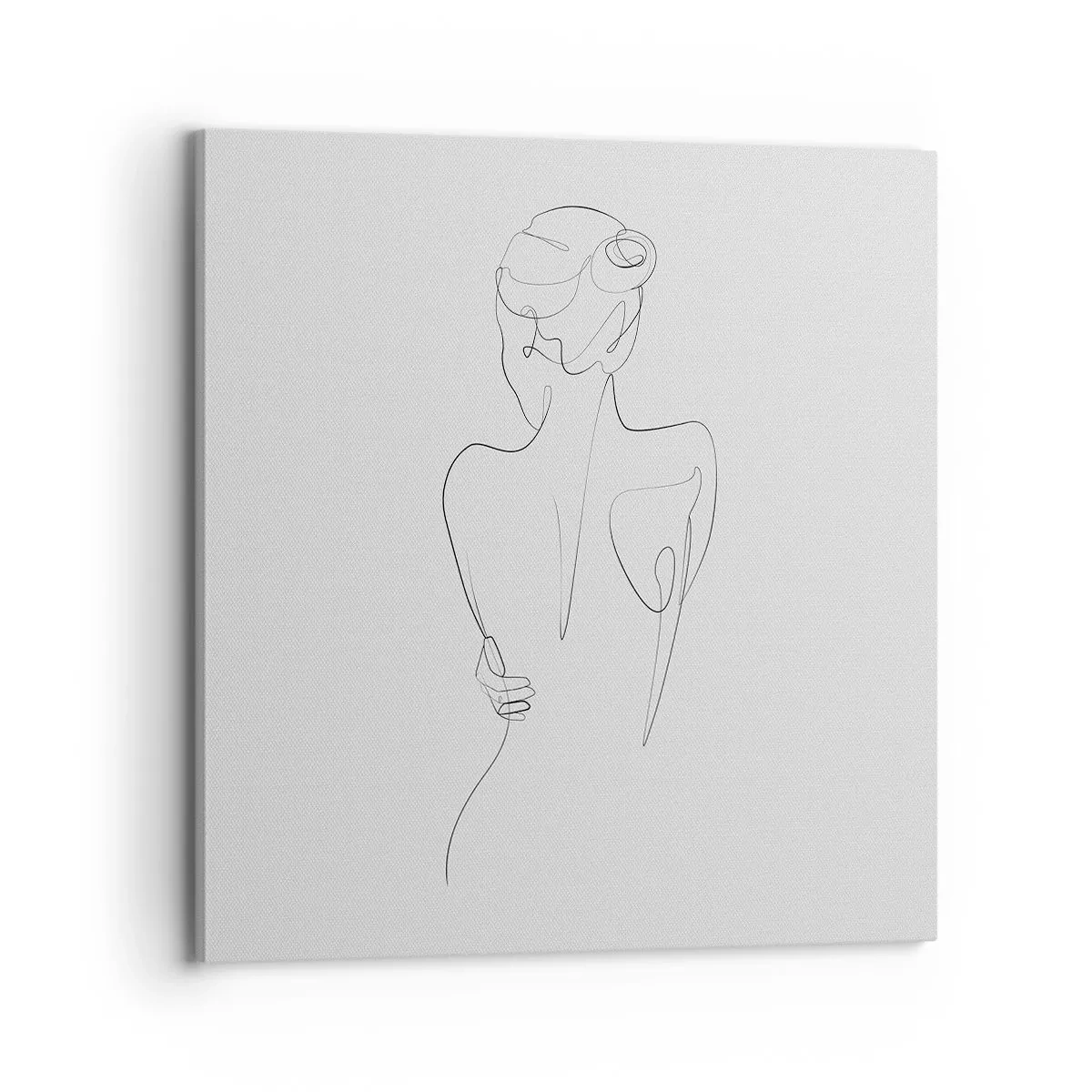 Obraz na płótnie - Muzyka ciała - 70x70 cm