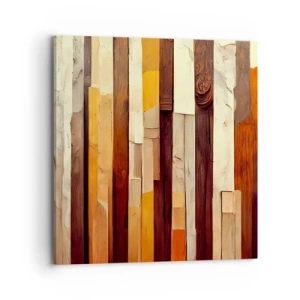 Obraz na płótnie - Hymn leśnych drzew - 70x70 cm