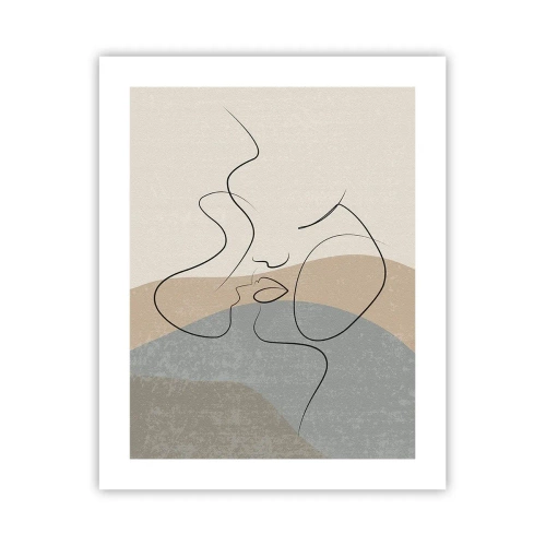 Plakat - Jak muśnięcie pędzlem - 40x50 cm