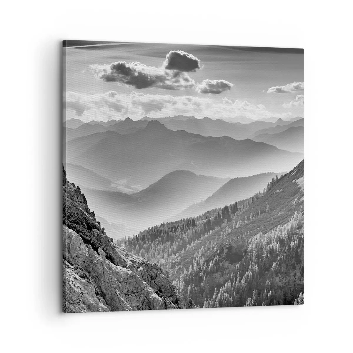 Obraz na płótnie - Aż po horyzont - 60x60 cm