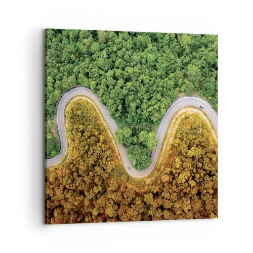 Obraz na płótnie - Granice i przełomy - 60x60 cm