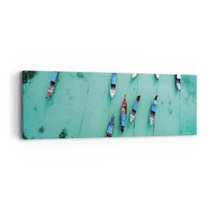 Obraz na płótnie - W radosnym oczekiwaniu - 90x30 cm