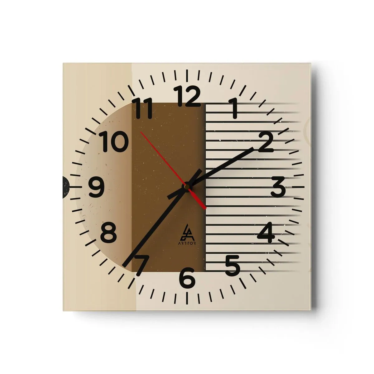 Zegar ścienny - Różne stany - 30x30 cm