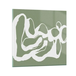 Obraz na szkle - Wołanie przestrzeni - 30x30 cm