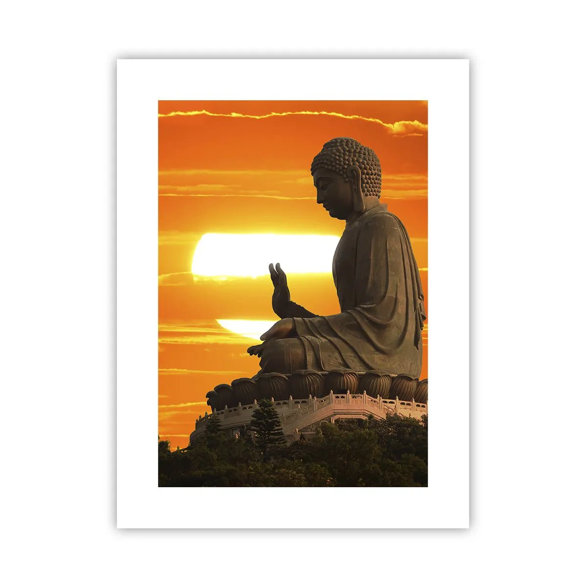 Plakat - Bez strachu przed światem - 30x40 cm