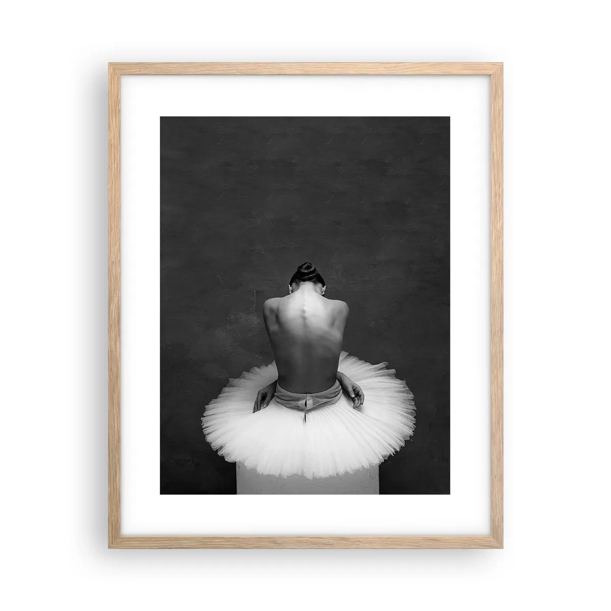 Plakat w ramie jasny dąb - Właśnie rozkwita - 40x50 cm