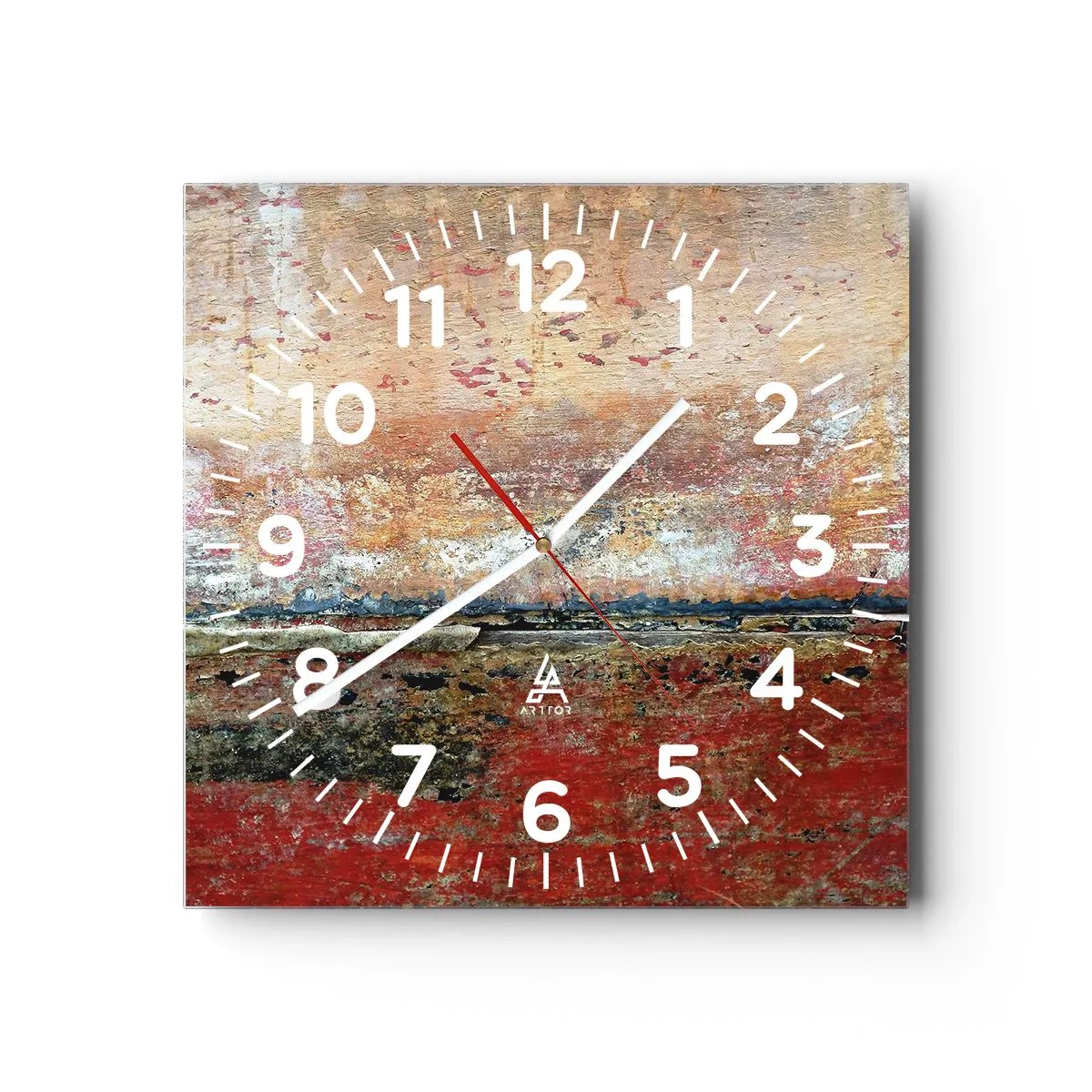 Zegar ścienny - Może to morze - 40x40 cm