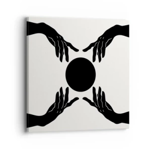 Obraz na płótnie - Tajemny znak - 40x40 cm