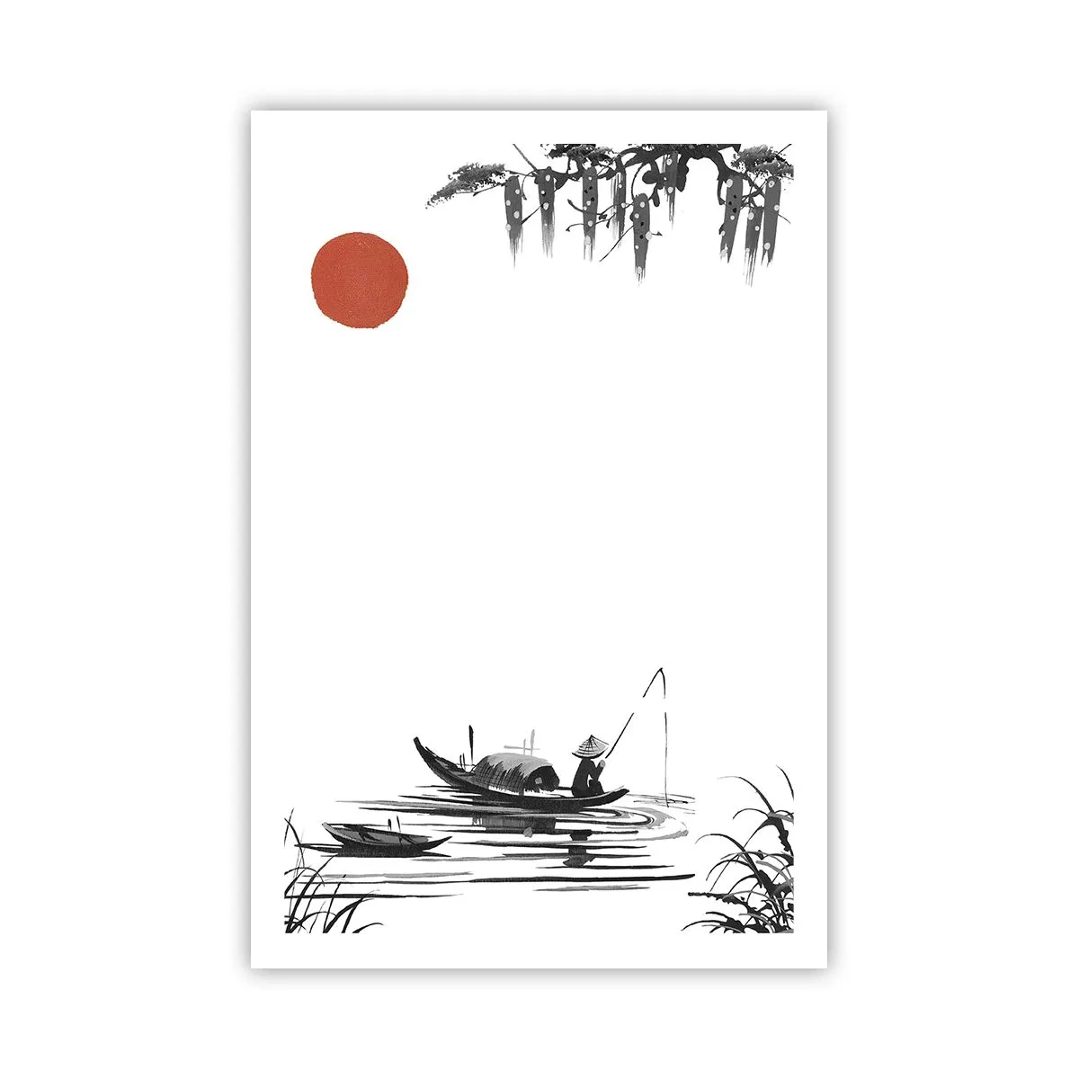 Plakat - Azjatyckie popołudnie - 61x91 cm