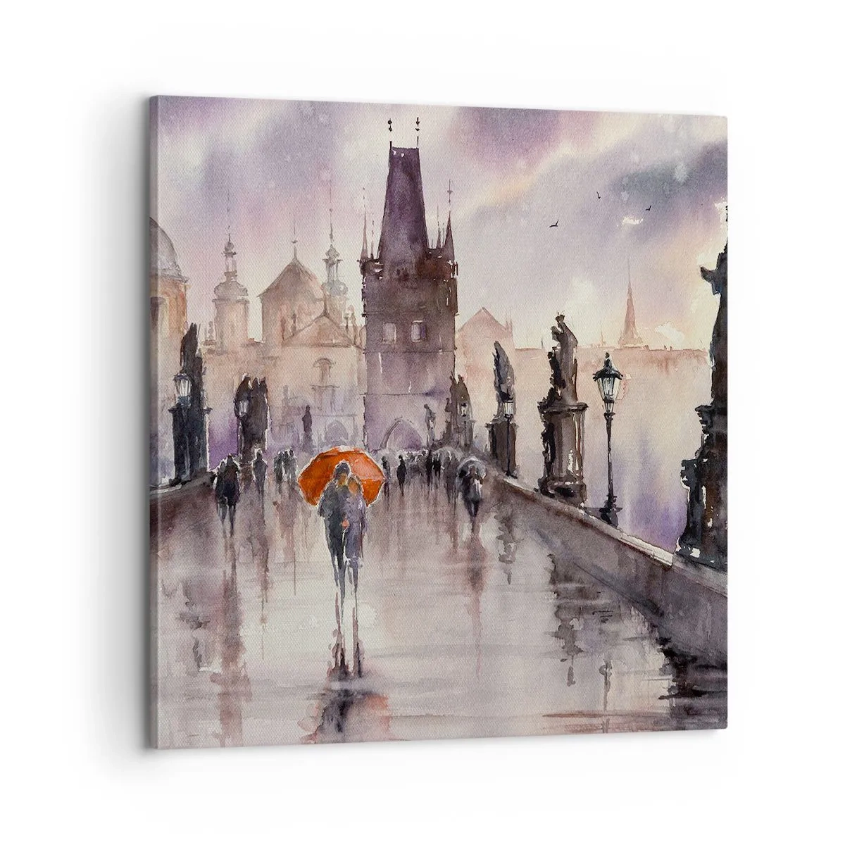 Obraz na płótnie - Ludzie się nie zmieniają - 60x60 cm