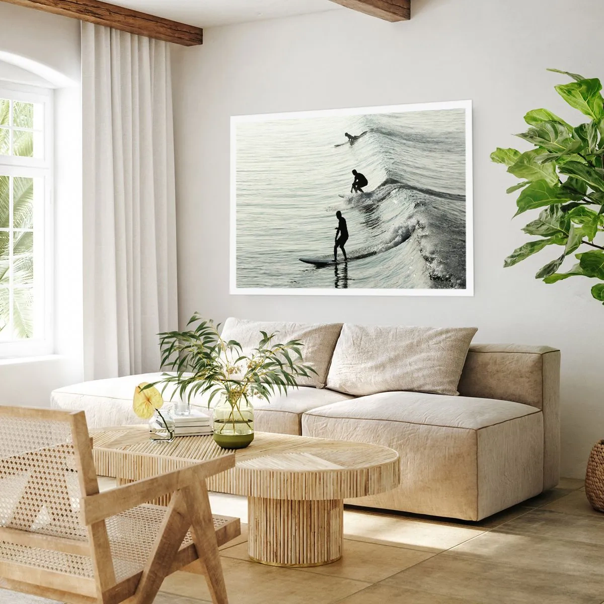 Plakat - Na spotkanie fali - 91x61 cm