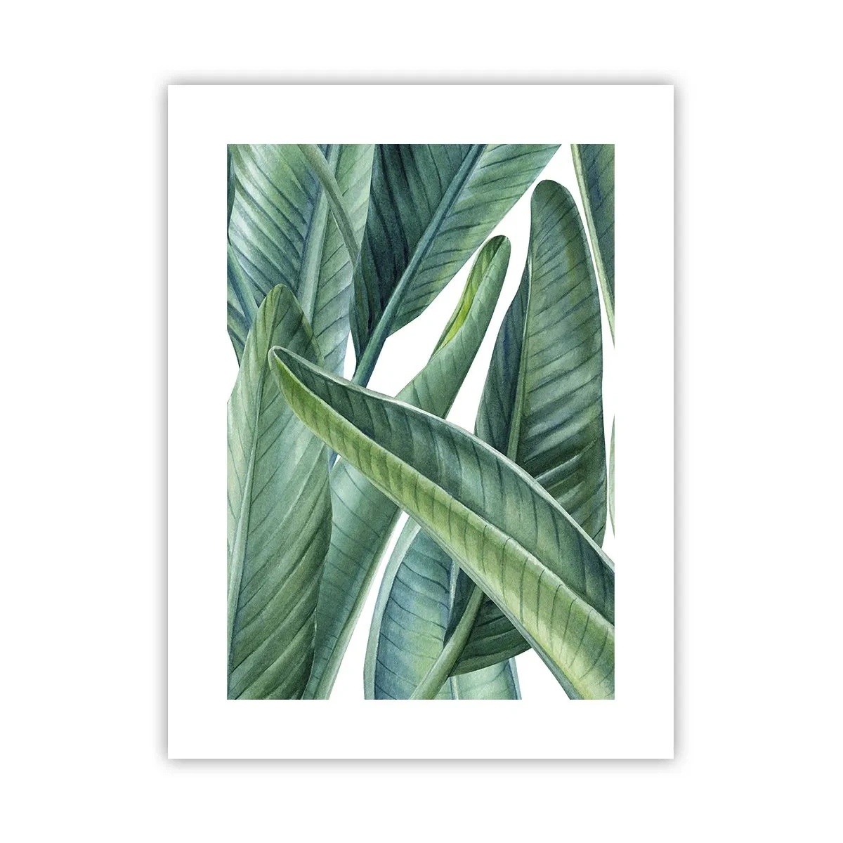 Plakat - Zieleń sama w sobie - 30x40 cm