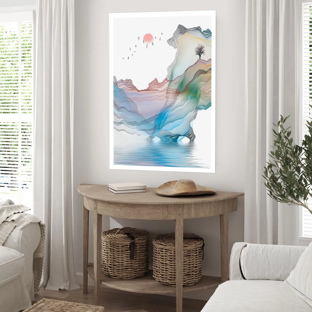 Plakat - Ku kryształowym górom - 40x50 cm