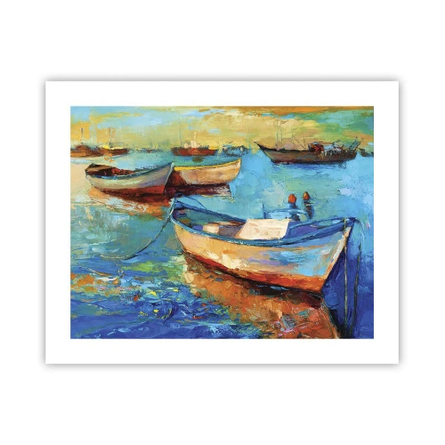 Plakat - W południowej zatoce - 50x40 cm
