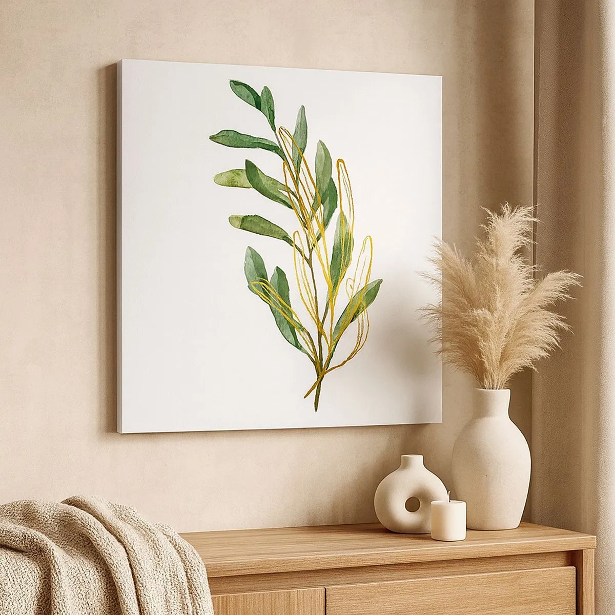 Obraz na płótnie - Wszystko co dobre - 30x30 cm