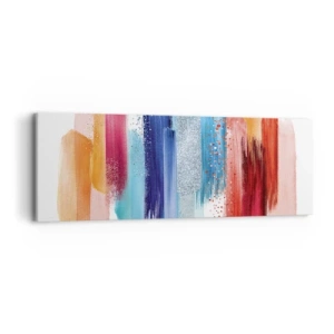 Obraz na płótnie - W górę i w dół  - 90x30 cm